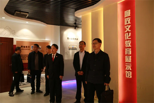 溫縣法院接受市級清廉建設(shè)示范點(diǎn)評選驗(yàn)收