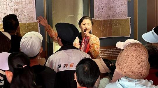我在北京中軸線做志愿者