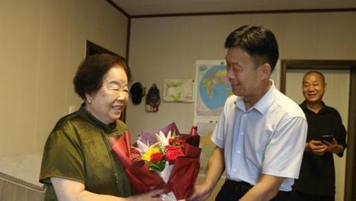 慰問送祝福 溫情暖人心