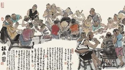 書畫名家薈萃蓬萊  師生揮毫翰墨芬芳